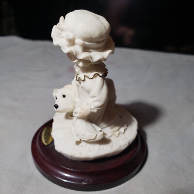 Giuseppe Armani Puppy Love Members Gift 1998 Girl Dog Duck