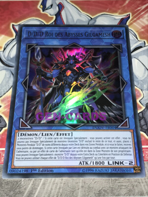 Yu Gi Oh Karte D/D/D König des Abgrunds Gilgamesh DUOV-FR004