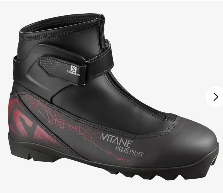 Salomon NWOB Vitane Plus Pilot Nordic Stivali da sci da donna 7 5 Sf20
