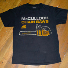 new mcculloch chainsaw shirt L size