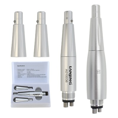 #ad Dental Prophy Hygiene Handpiece Air Motor 3 Nose Cone 4 Holes 360 Degree Swivel $178.99