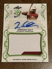 JERRION EALY 2018 Leaf PERFECT GAME Autograph PATCH #2/5 OLE MISS KC CHIEFS