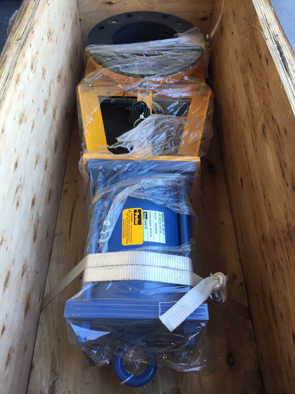 KREBS TG8AC174PGRLST Knife Gate Valve Pneumatic 8" 150Psi PG/174