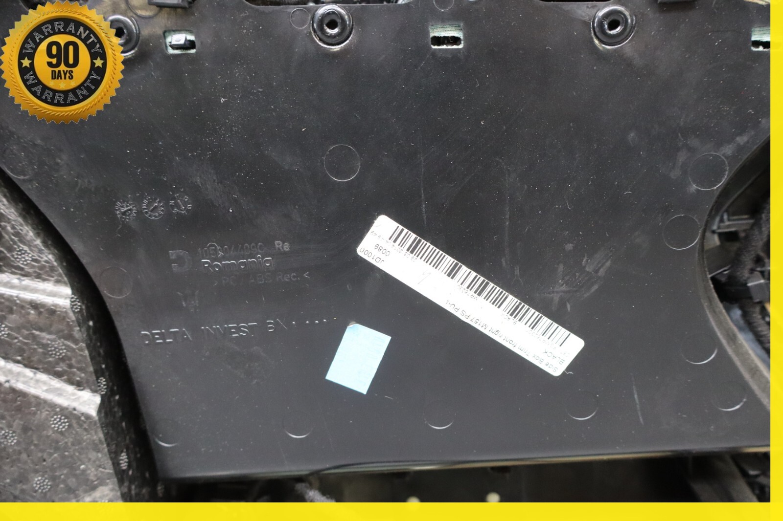 14-17 Maserati Quattroporte Front Right Side Interior Door Panel Black Oem