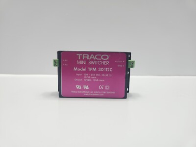 TRACO TPM 30112C MINI SWITCHER AC/DC POWER MODULE