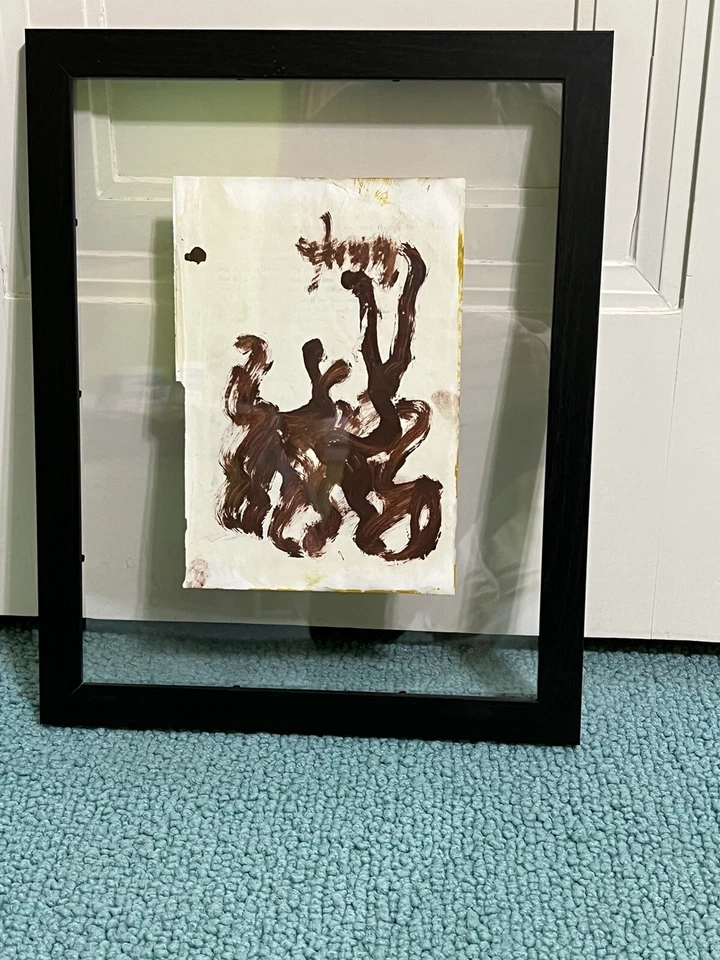 Bailarines flotantes firmados doble imagen Purvis Young “Life Cycle” Foto 2 de 4