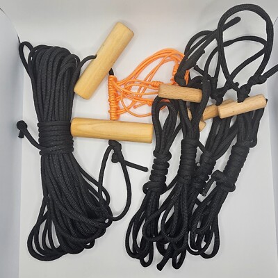 30 Fuß schneller Einsatz Ridgeline & 4 Versorgungsleitungen Kit, Paracord Bushcraft UK