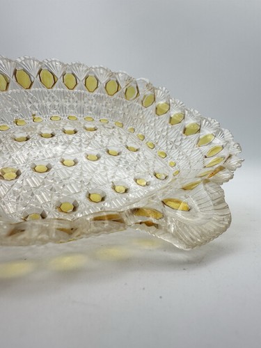 King Son & Co. EAPG 1885 Amber Butter Pat Dish • RARE - Picture 5 of 14