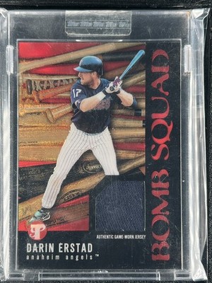 Erstad, Darin - 2003 Topps Pristine - Bomb Squad - 12/25 - Super Rare