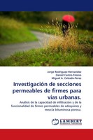 InvestigacióN De Secciones Permeables De Firmes Para VíAs Urbanas. Taschenbuch