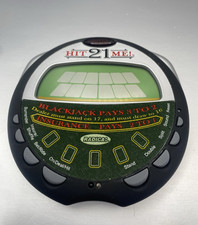 Radica Hit Me 21 Handheld Electronic Game LCD Screen 2004 - Tested Working