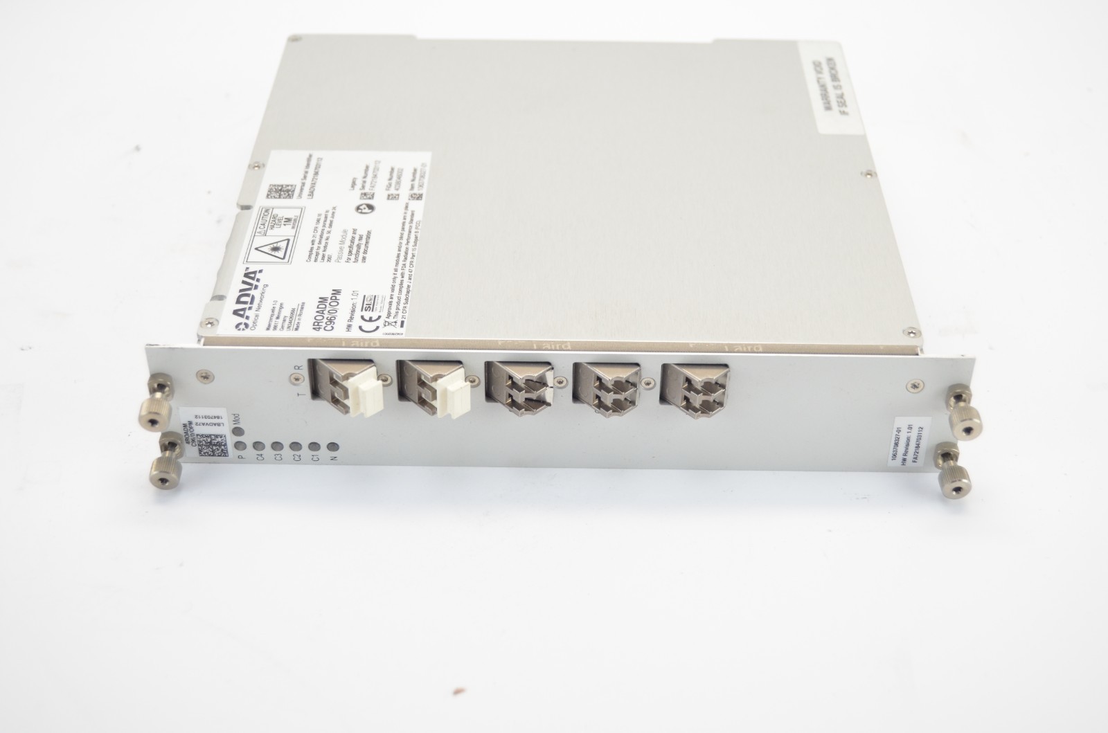 ADVA 1063708327-01 4ROADM C96/0/OPM HW REV. 1.01 LBADVA72184703112