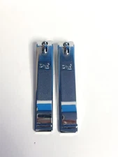 777 Ultra Wide Toe & Nail Clipper Big Mouth 1/8" 3mm wide - Silver (2 pack)