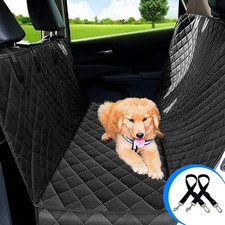 Dog Car Seat Cover for Back Seat Waterproof Hammock Scratch Resistant Non-Slip