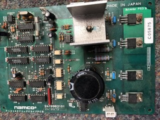 Namco Driving Game Part ( Steering Control & Forced Feedback Pcb ). untested.