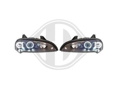 Scheinwerfersatz H1+H1 für Opel Tigra 1995-2003
