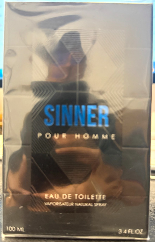 Sinner Pour Homme Eau De Toilette 100ML / 3.4 FL OZ Men’s Fragrance Spray New