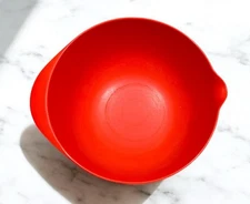 Vintage Scandinavian Melamine Mid Century ROSTI MEPAL 4L Red Mixing Bowl Denmark