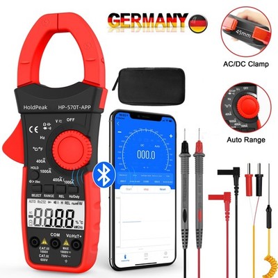 Digital Zangenmultimeter Zangenmessgerät AC DC Volt Stromzange CAT  1000V 1000A