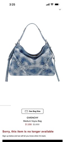 Givenchy Medium Voyou Demon Floral Bag