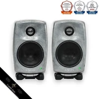 GENELEC 8010ARw Reference Studio Active Monitor Speakers 8010A RAW Finish Pair