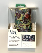 Bookaroo Travel Tech-Tidy Organizer Copper Color for Cables Chargers & Tech NIB