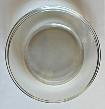 Lot of 4 Arcoroc Classique Clear Coupe 9" Luncheon/Dinner Plate Vintage 1970s