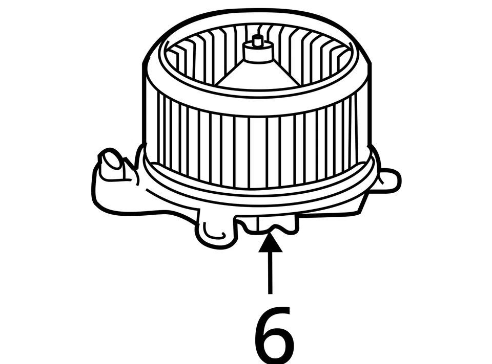 Blower Motor Front Fits 08-22 SEQUOIA 2044616 - Imagem 4 de 4