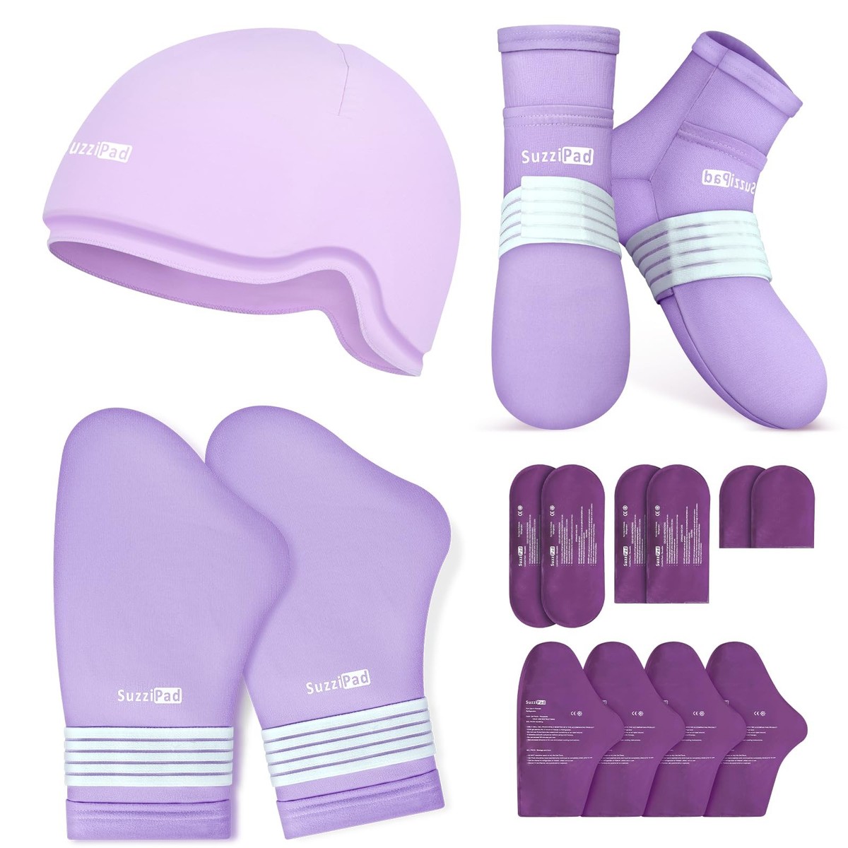健康アクセサリー CHAPUP Chemo Gloves and Socks for Neuropathy, Cold Caps for Chemotherapy