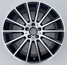 Genuine Mercedes AMG Turbine 19’ Alloys Wheel Set C Class + Tyres Staggered.