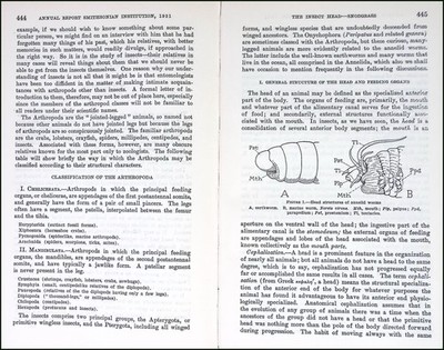 EVOLUTION OF THE INSECT HEAD AND THE ORGANS OF FEEDING.  WRITTEN BY R. E. SNODGR