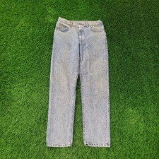 Vintage 80s Lee Riders Acid-Wash Jeans 30x30 Made in USA 209-6848