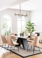 Essgarnitur Essgruppe MöBel Gruppe Esszimmer Esstisch 6X Stuhl Garnitur 7Tlg