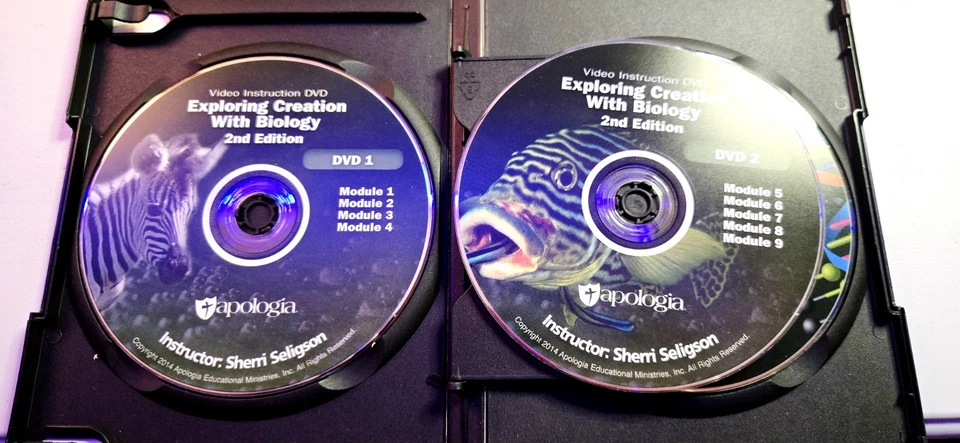 Apologia Exploring Creation With Biology DVD Daily Lesson Plans By Jay L. Wile - Image 3 of 4