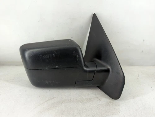 2004 Ford F-150 Passenger Right Side View Manual Door Mirror Black G8WIP