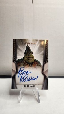 2025 Topps Star Wars Masterwork #A-BN Brian Blessed BOSS NASS Auto