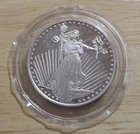 Silver Bullion Round .999 Fine 1 Troy Oz Ounce Sealed 1989