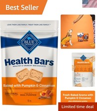 Health Bars Crunchy Dog Biscuits, Oven-Baked with Natural Ingredients, Pumpki...