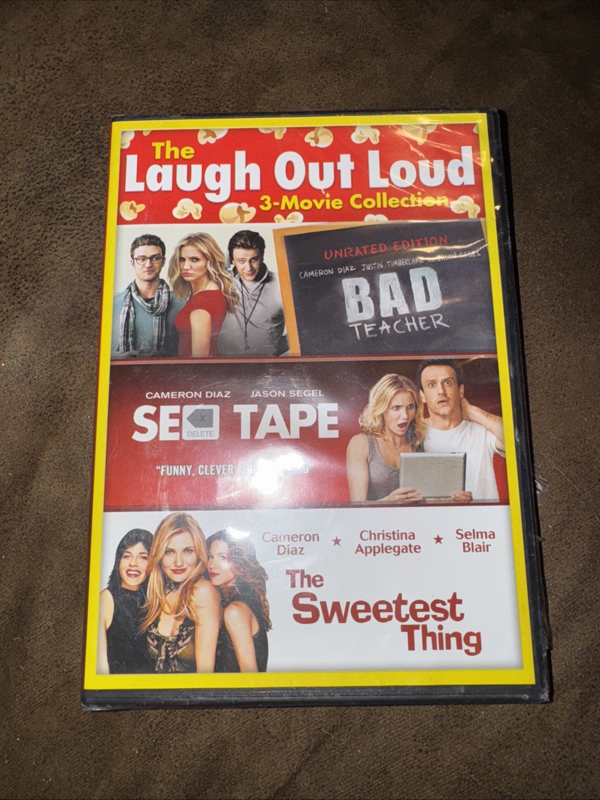 Bad Teacher - Sex Tape - The Sweetest Thing DVD Great Christmas Gift