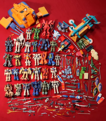 Gundam Action figure lot late 90's early 2000's Zeon Hover Gallop ...