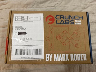 New Sealed Crunch Labs Box by Mark Rober Build Kit Drawing Machine