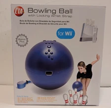 CTA Nintendo Wii Bowling Ball with Locking Wrist Strap