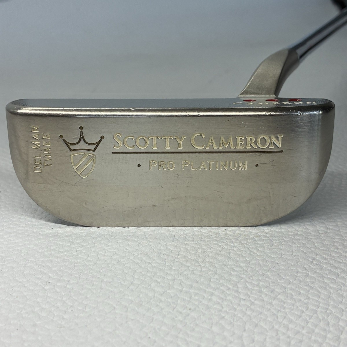 スコッティキャメロン PRO PLATINUM DEL MAR Scotty Cameron Pro Platinum Del Mar 3 34in | eBay