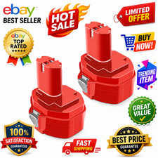 2Pack 14.4V 3.5Ah Ni-MH Battery For Makita PA14 1434 1433 1422 1420 1435 Cordles