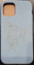 Pela iPhone 11 Pro Case – Yellow Speckled, Blue Butterfly, Rose Speckled - ECO