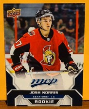 2020/21 Josh Norris UD MVP High Series Rookies Factory Set Blue  #234 