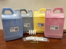 4 Toner Refill for use in OKI C900 series, C911, C931, C941, C942  4 Chips