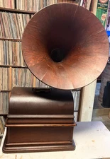 Original Edison Opera Phonograph Oak Cabinet