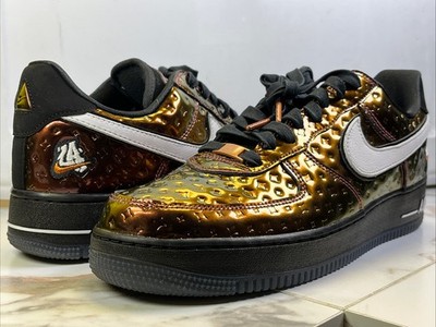 Size 11 Nike Air Force 1 PRM Low Warning Label NBA All Star 2026 LA IU9209-001
