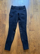 Kerrits Horse Riding Pants Size M Black Eques...